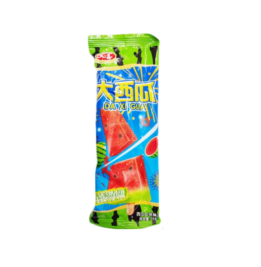 YYX Ice Bar Watermelon Flavor 72g | 又一喜 大西瓜冰棒 72g