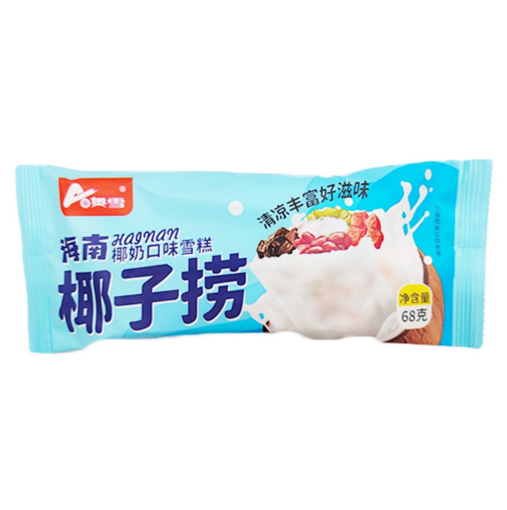 AOXUE Ice Cream Coconut Flavor 68g | 奥雪 椰子捞雪糕 椰奶口味 68g