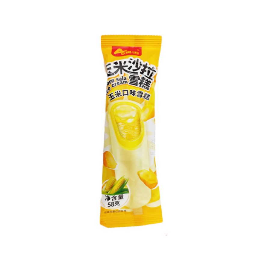 AOXUE Ice Cream Corn Salad Flavor 58g | 奥雪 玉米沙拉雪糕 58g