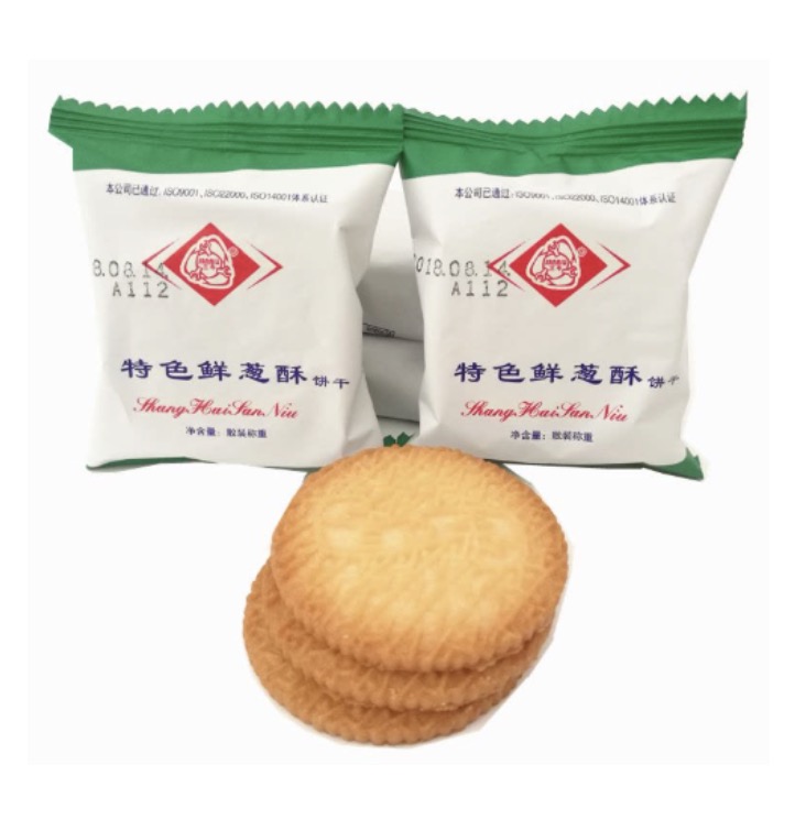SN Green Onion Crispy Biscuit kg | 三牛 鲜葱酥饼 kg 散装