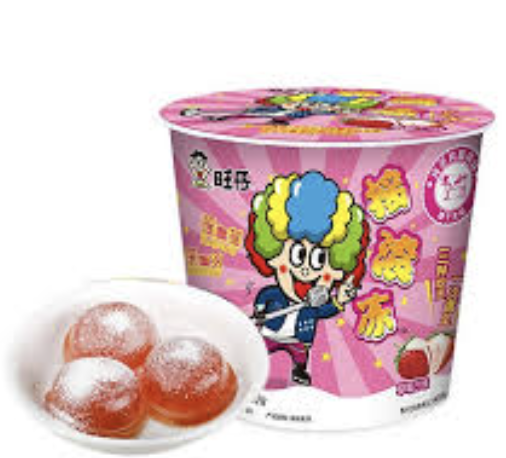 WANT WANT Shake Jelly Strawberry Flavor 132g | 旺仔 摇滚冻 草莓味 132g