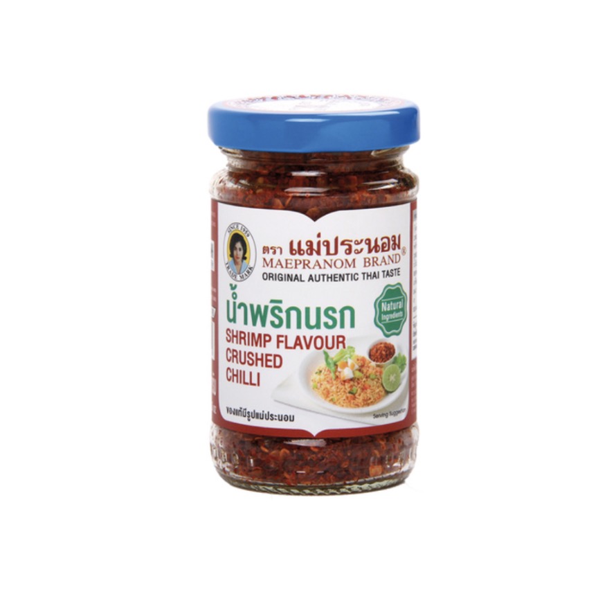 MAEPRANOM Crushed Chilli Shrimp Flavor 67g | MAEPRANOM 泰国辣椒酱 虾味 67g