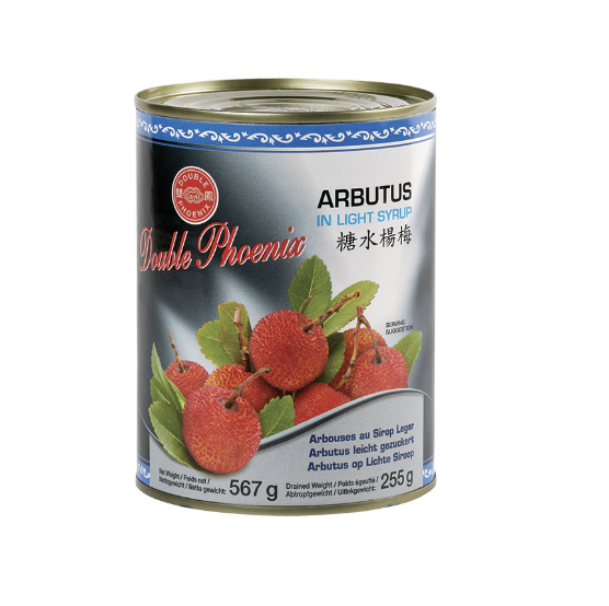 DOUBLE PHOENIX Arbutus in Syrup 567g | 双凤 糖水杨梅 567g