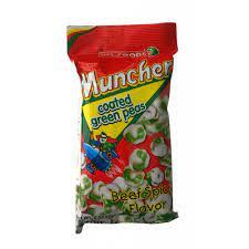 W.L. Muncher Green Peas Beef Spicy Flavor 200g | W.L. 脆豌豆 香辣牛肉味 200g