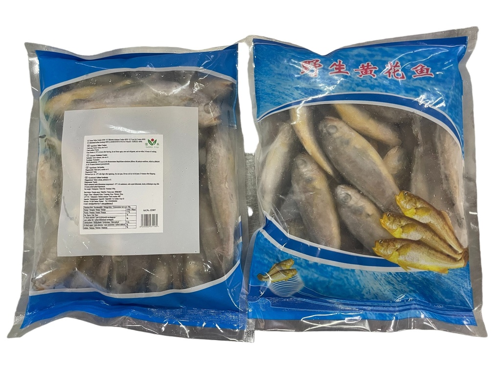 GC FROZEN YELLOW CROAKER 60/80 400g | 佳禾 冷冻小黄鱼 60/80 400g