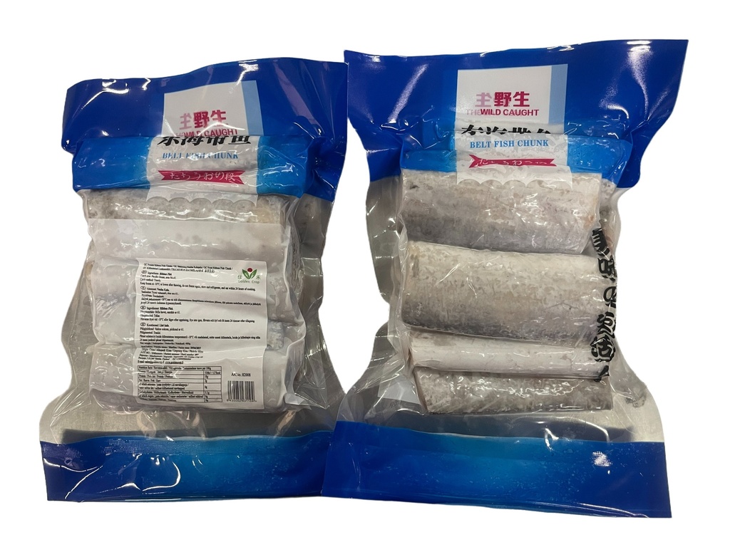 GC FROZEN RIBBON FISH CHUNK 400g | 佳禾 冷冻带鱼段 400g