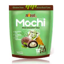 ROYAL FAMILY Mochi Mint Chocolate Chip Flavor 180g | 皇族 麻薯 薄荷巧克力碎味 180g