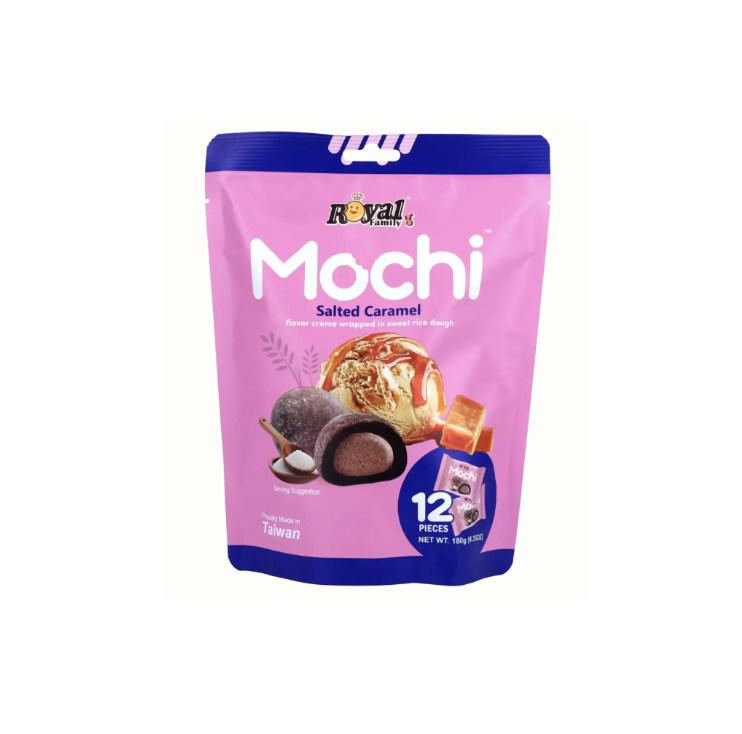 ROYAL FAMILY Mochi Salted Caramel Flavor 180g | 皇族 麻薯 太妃糖味 180g