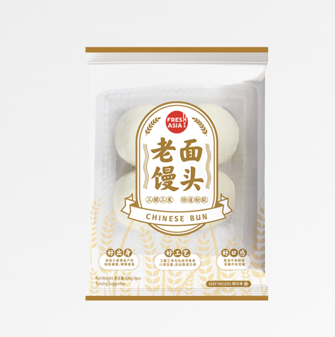 FF Chinese Bun 400g | 香源 老面馒头 400g