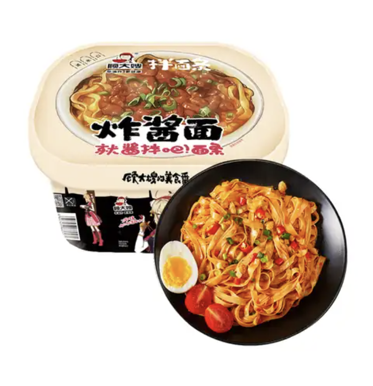 GDS Instant Noodle Fried Sauce Flavor Bowl 146g | 顾大嫂  炸酱拌面 碗装 146g