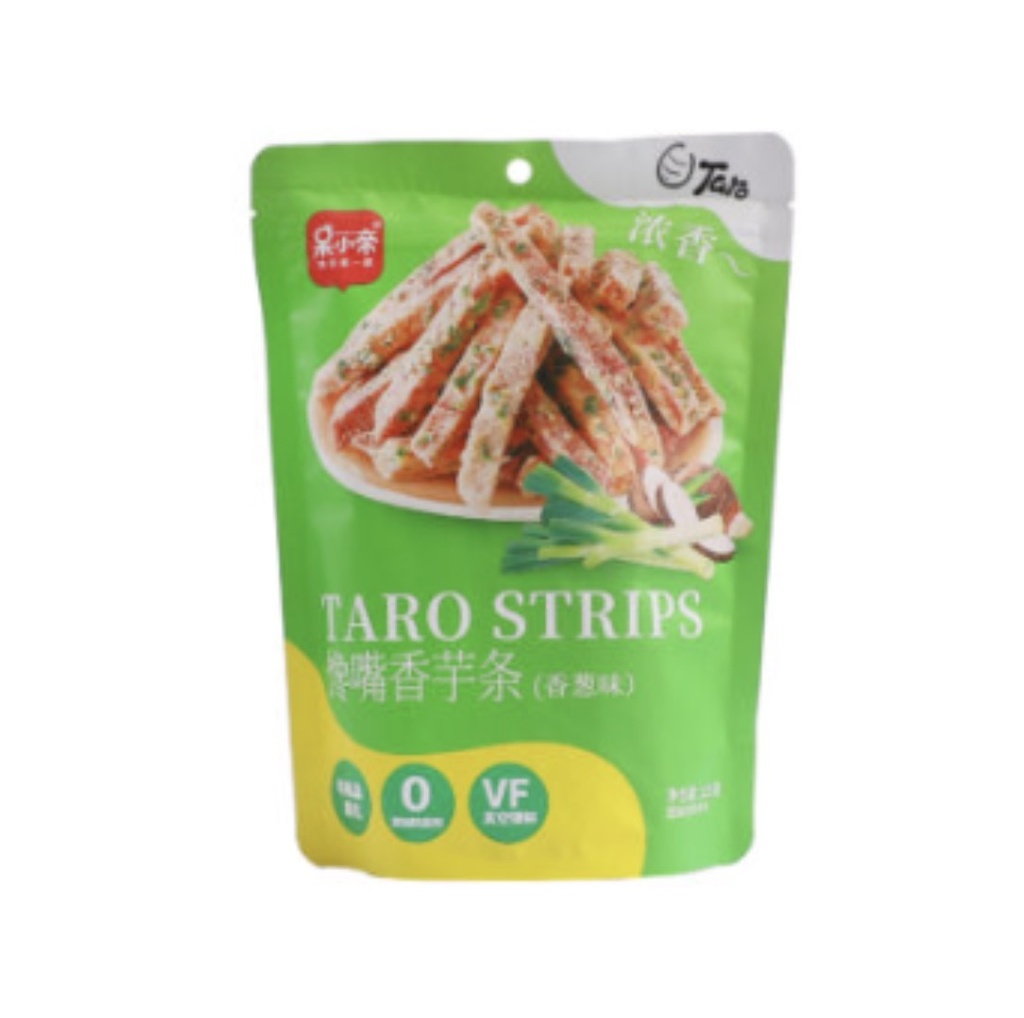 DXQCZX Crispy Taro Strips Green Onion Flavor 125g | 呆小亲 馋嘴香 香芋条 香葱味 125g