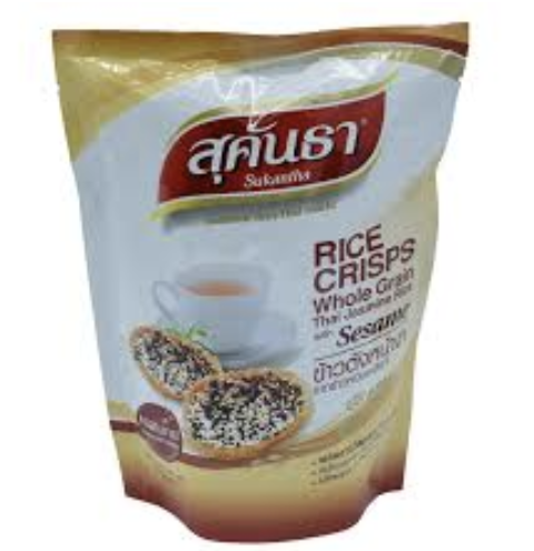 SUKANTHA Rice Cracker Sesame Flavor 60g | SUKANTHA 米饼 芝麻味 60g