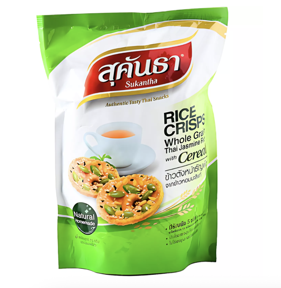 SUKANTHA Rice Cracker Mixed Seed Flavor 75g | SUKANTHA 米饼 混合种子味 75g