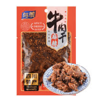 YUMEI Beef Jerky Spicy Flavor 50g | 与美 牛肉干 香辣味 50g