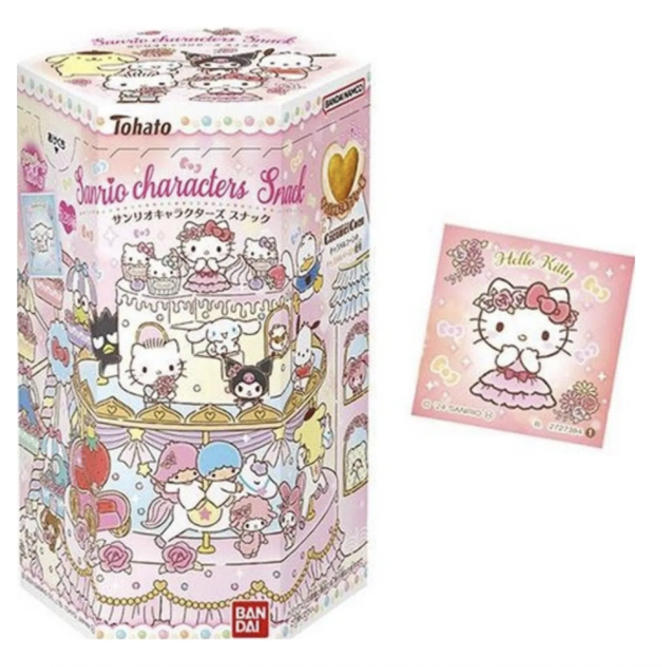 JP TOHATO Sanrio Biscuit Caramel Milk Tea Flavor 18g | TOHATO 爱心造型饼干 焦糖奶茶味 18g