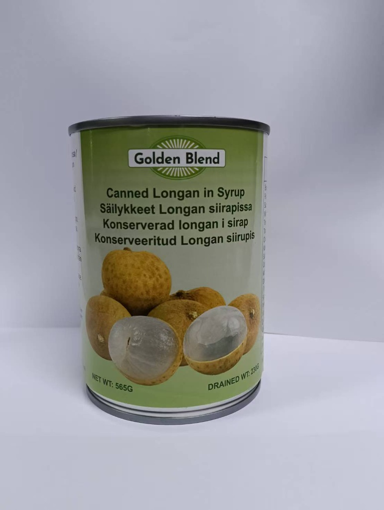 GC Canned Longan in syrup 565g | 佳禾 糖水龙眼罐头 565g