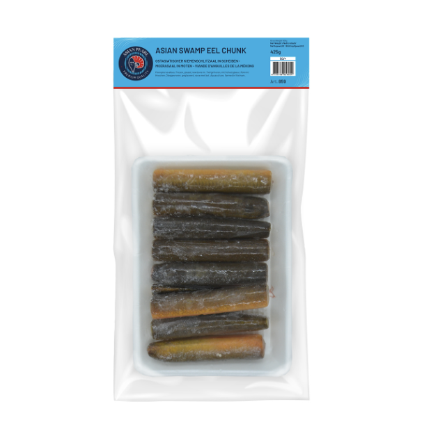 MOOIJER Frozen Asian Swamp Eel Chunks 500g | MOOIJER 冰冻 亚洲鳗鱼段 500g