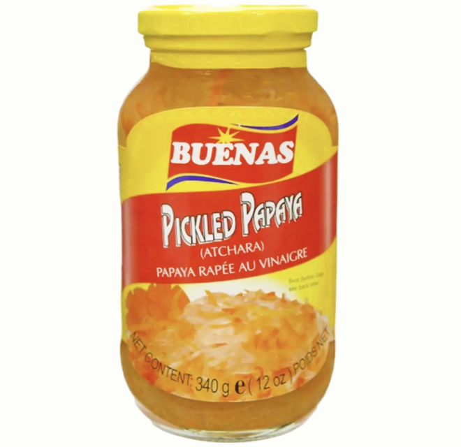 BUENAS Papaya Pickles Atchara 340g | BUENAS 腌青木瓜 340g