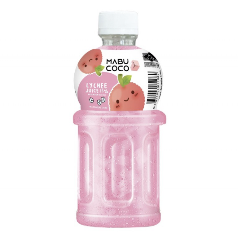 MABU COCO Coconut Lychee Drink 320ml | MABU COCO 椰果荔枝汁 320ml