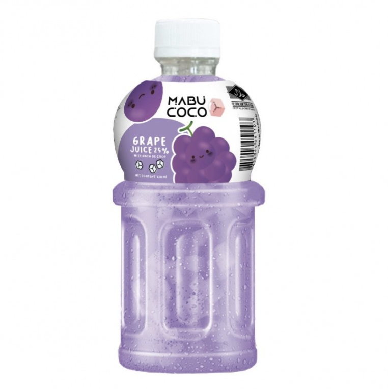 MABU COCO Coconut Grape Drink 320ml | MABU COCO 椰果葡萄汁 320ml