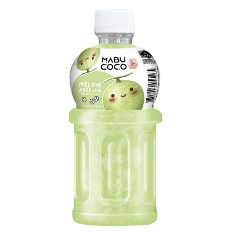MABU COCO Coconut Cantaloupe Drink 320ml | MABU COCO 椰果哈密瓜汁 320ml