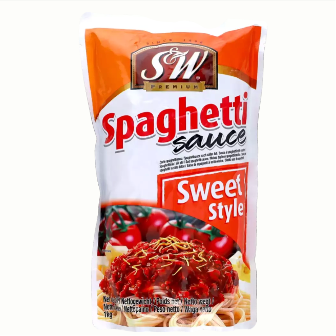 S&W Spaghetti Sauce Sweet Style 500g | S&W 意大利面酱 甜味风味 500g