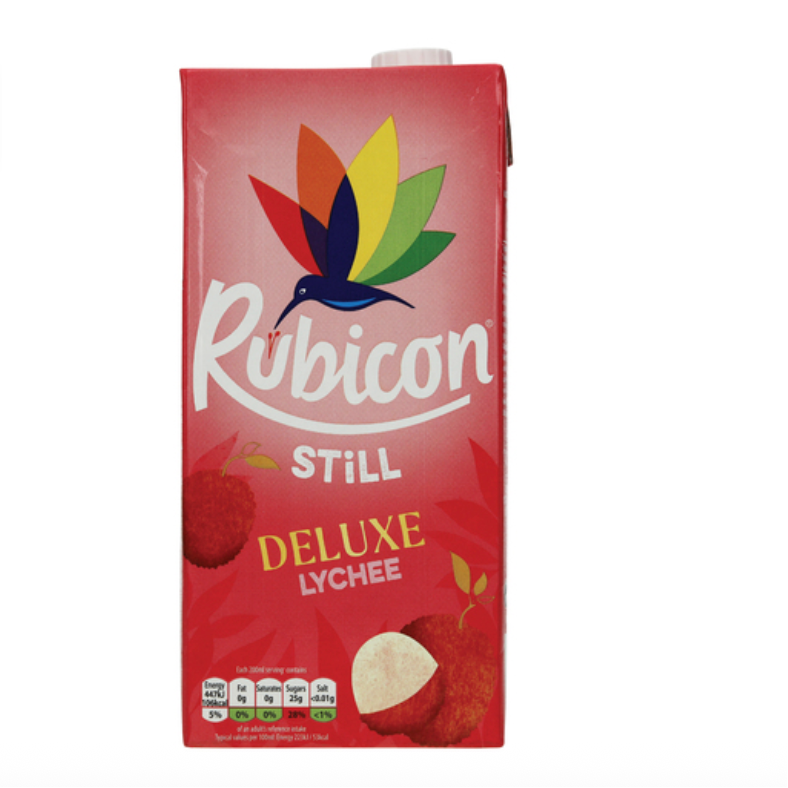 ASEA RUBICON Lychee Fruit Drink 1L Tetra/PKT
