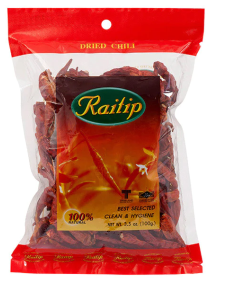 ASEA RAITIP Dried Chilli 100g | RAITIP 干辣椒 100g