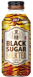 OKF Black Sugar Milk Tea Drink 390ml | OKF 黑糖奶茶饮品 390ml
