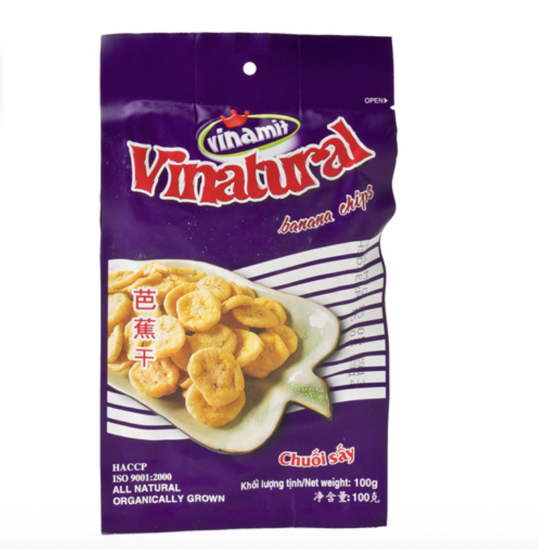 VINAMIT Banana Chips 100g | VINAMIT 香蕉干 100g