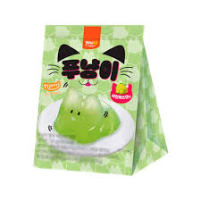 YOUUS Cat Shaped Jelly Shine Muscat Flavor 90g | YOUUS 猫咪造型果冻 阳光玫瑰青提味 90g
