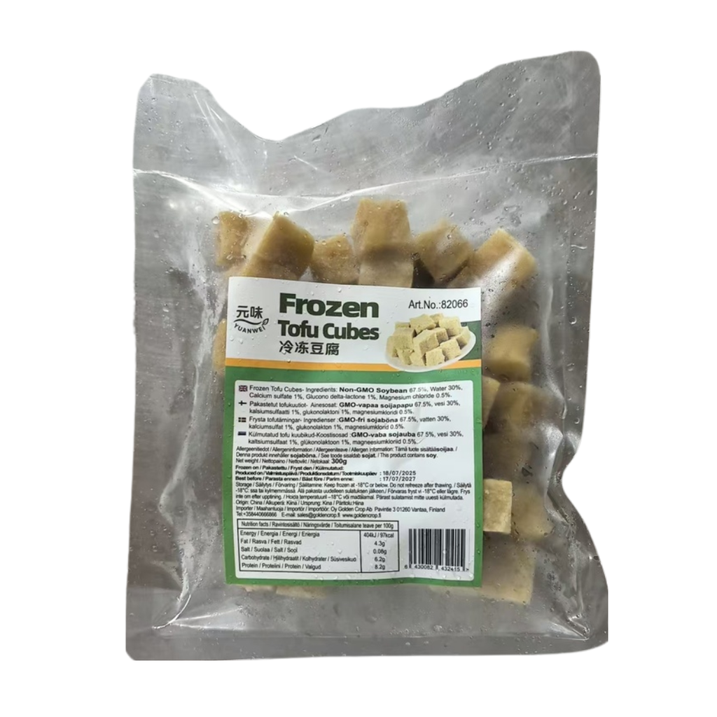 Frozen Tofu Square Shaped 300g | 冻豆腐 方形300g
