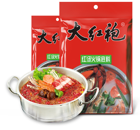 HRJ Hot Pot Soup Base DaHongPao Red Broth 150g | 好人家 大红袍红汤火锅底料 150g