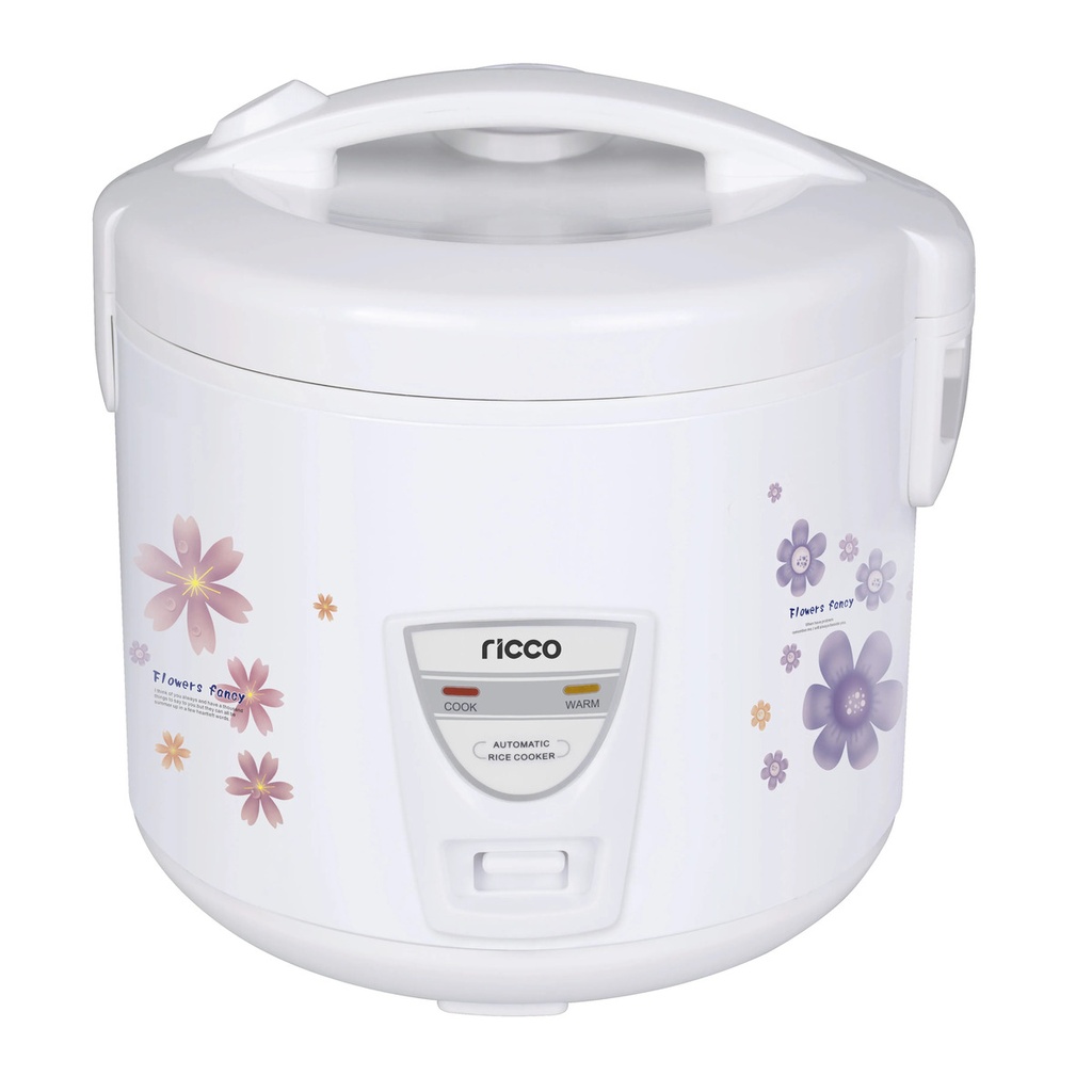 RICCO Rice Cooker Flower Decor 1.8L | RICCO 电饭煲 1.8L