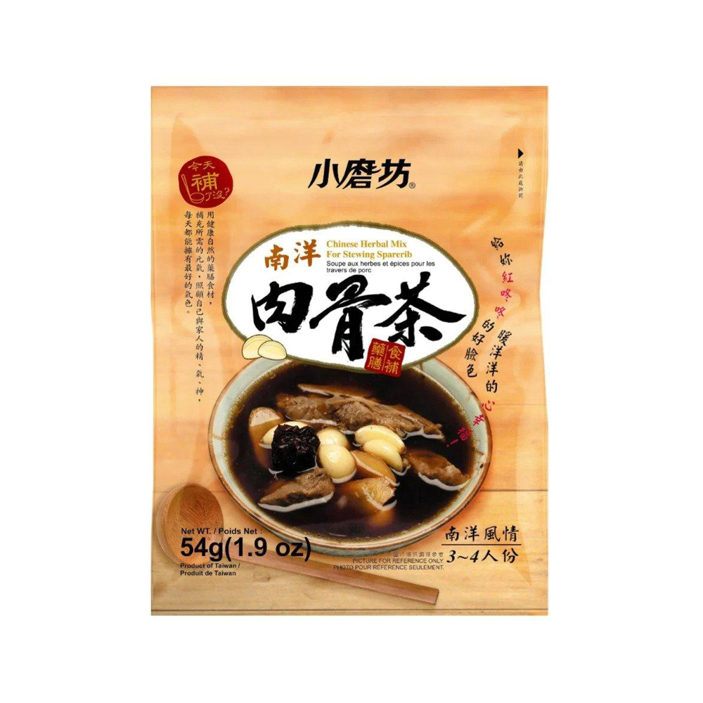 TOMAX Chinese Herbal Mix For Stewing Sparerib 54g | 小磨坊 肉骨茶 54g