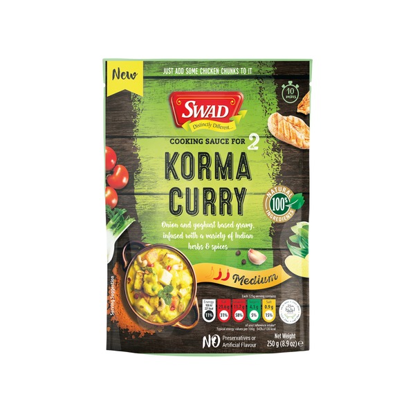  SWAD Korma Curry 250g | SWAD 北印度鲜奶油咖喱 250g