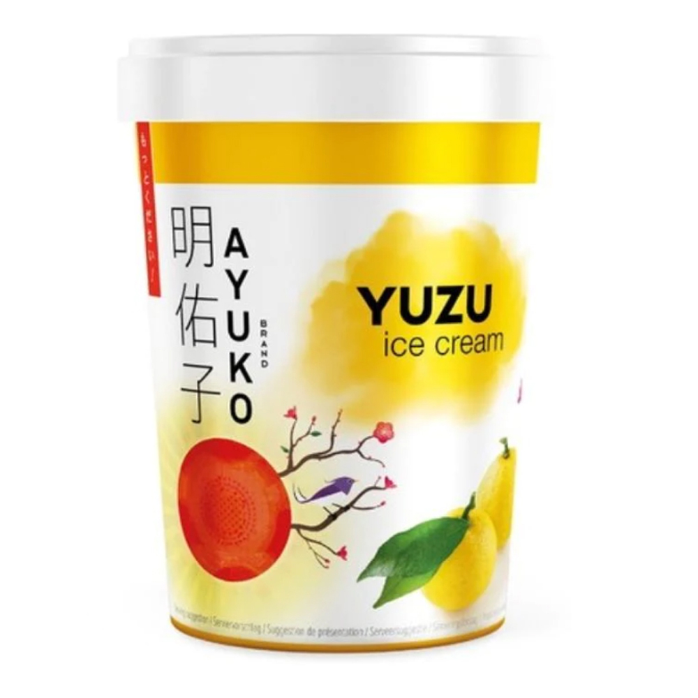 Ayuko Ice Cream Yuzu 500ml | 明佑子 柚子冰淇淋 500ml