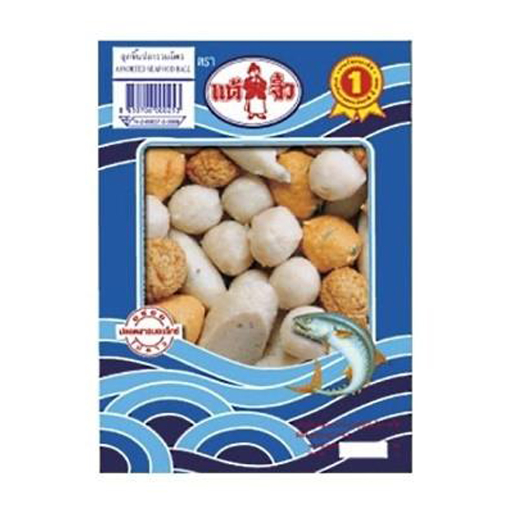 ASEA CHIU CHOW Mixed Seafood Fish Ball 200g | CHIU CHOW 混合海鲜鱼丸 200g