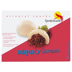  TJENDRAWASIH Bapao Pork 120g |  猪肉包 蓝 120g 