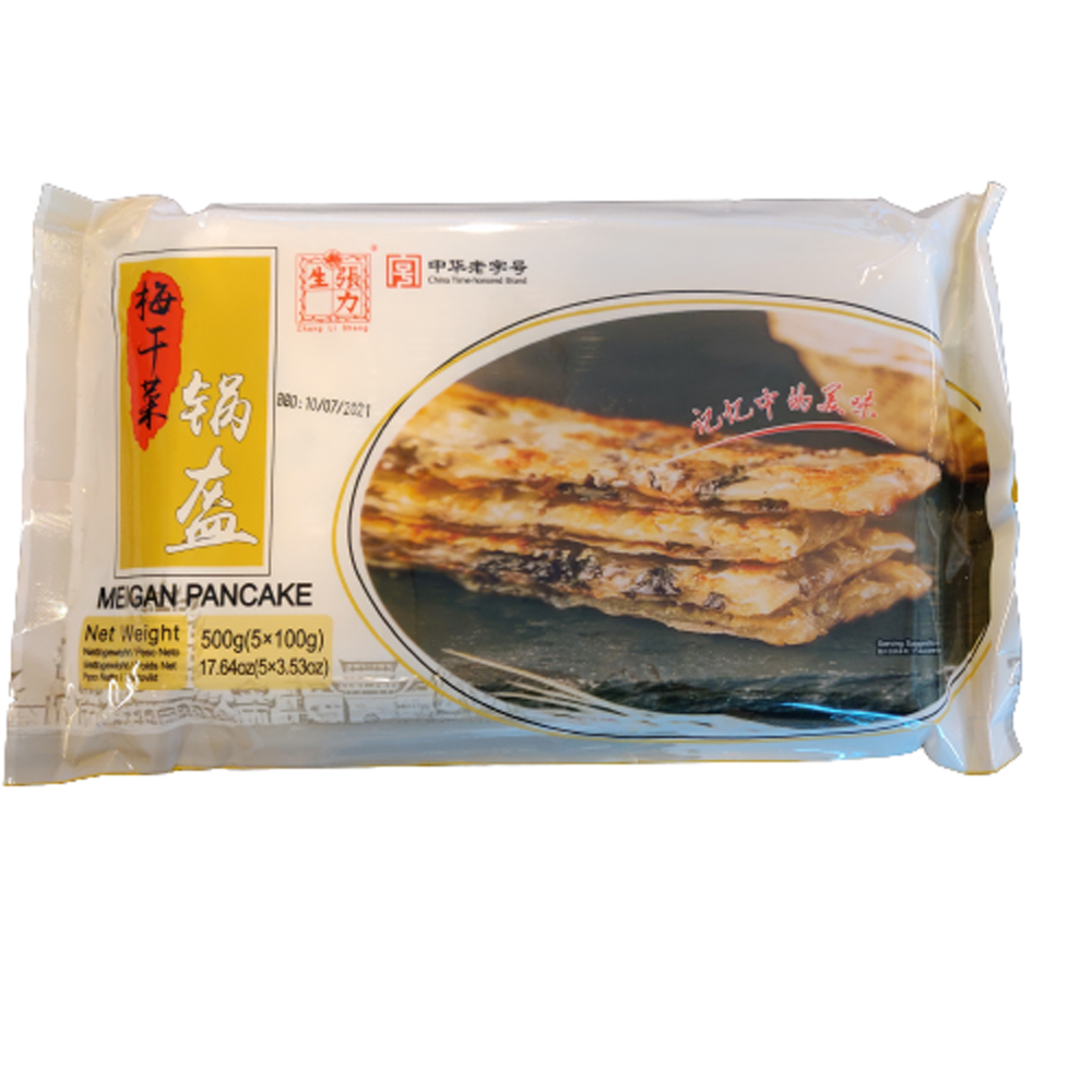 CLS Meigan Pancake 500g | 张力生 梅干菜锅盔 500g