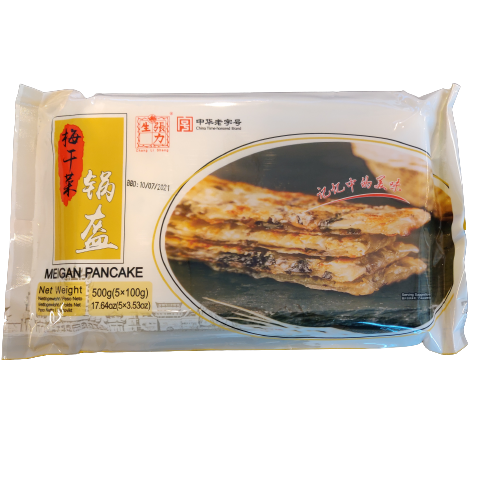 CLS Meigan Pancake 500g | 张力生 梅干菜锅盔 500g