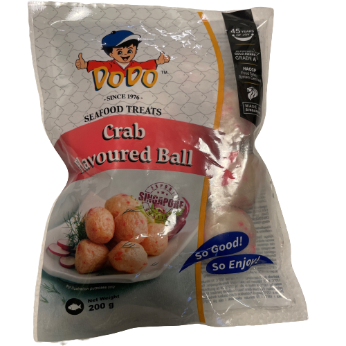 Dodo Crab Flavoured Balls 200g | Dodo 蟹肉丸 200g