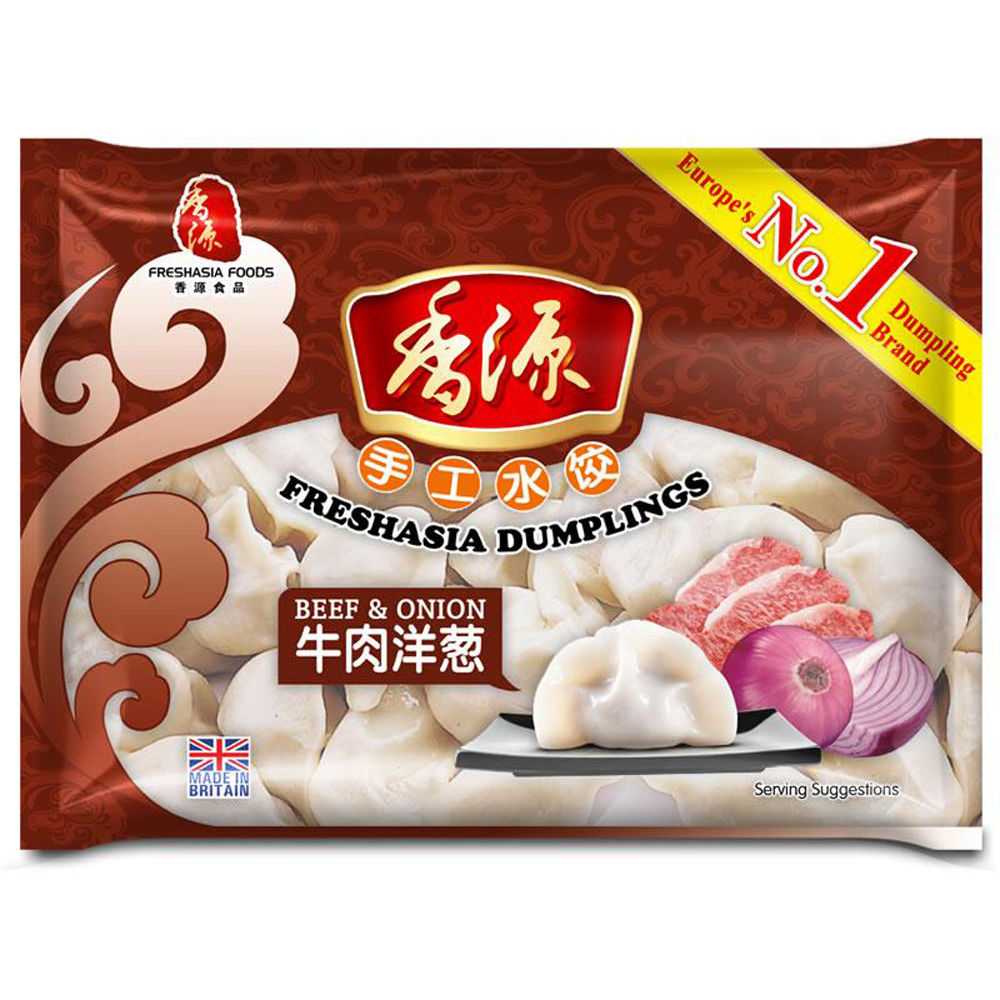 FF Beef & Onion Dumplings 400g | 香源 牛肉洋葱水饺 400g