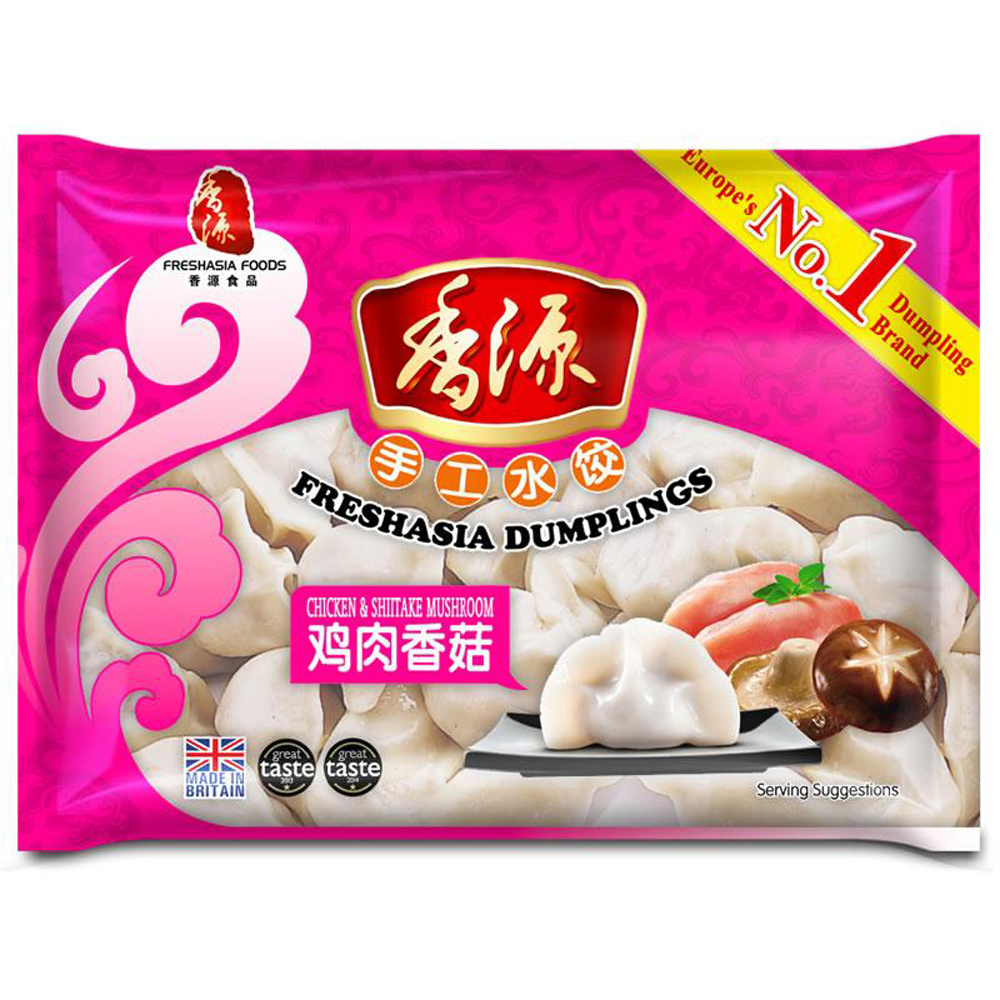 FF Chicken and Mushroom Dumplings 400g | 香源 鸡肉香菇水饺 400g