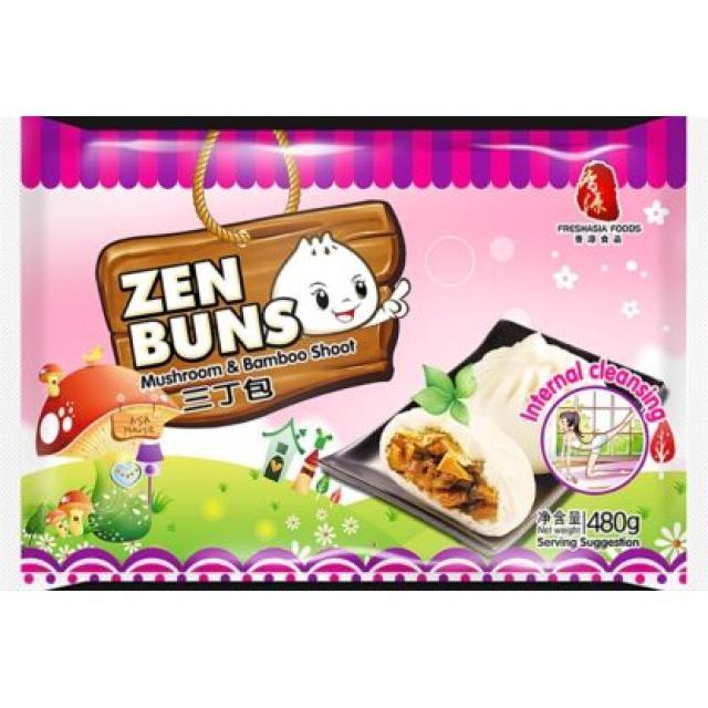 FF Mushroom & Bamboo Shoot Bun 480g | 香源三丁包 480g