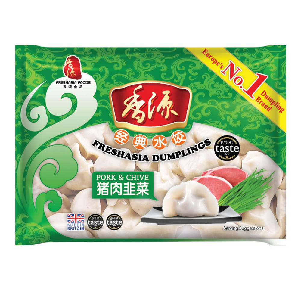 FF Pork & Chive Dumplings 400g | 香源 猪肉韭菜水饺 400g