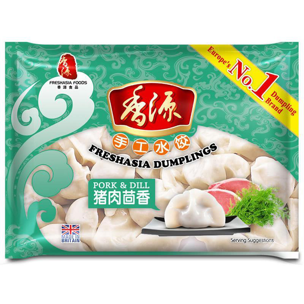 FF Pork & Dill Dumplings 400g | 香源 猪肉茴香水饺 400g