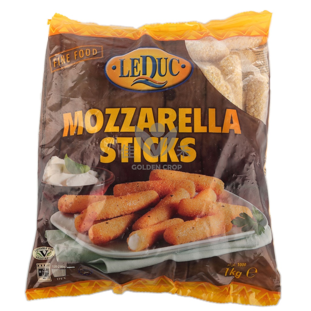 Frozen Le Duc brand Mozzarella Sticks 1kg | Le Duc 炸奶酪条 1kg