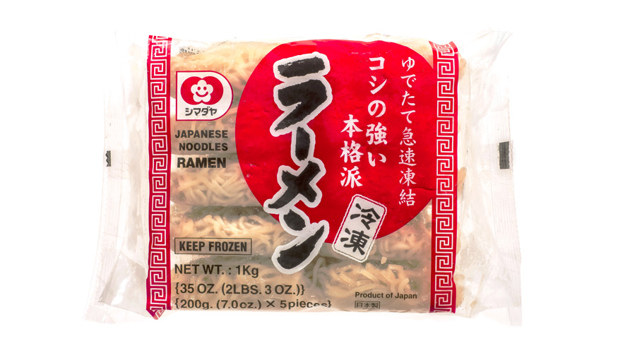 JAPANESE NOODLES RAMEN 冰冻拉面 1kg 5份装