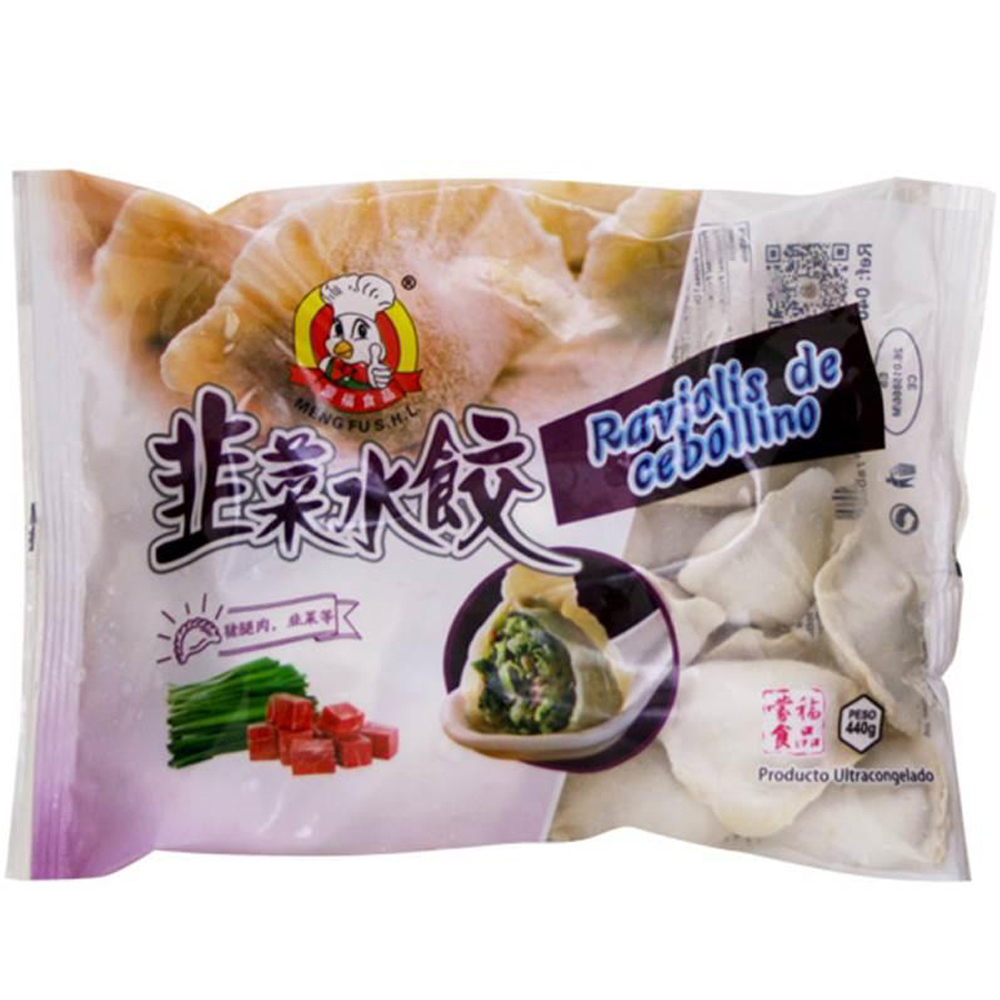 MF Chives Dumplings 440g | 蒙福 韭菜水饺 440g